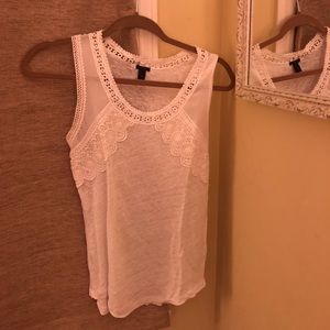 J. Crew Lace Tank